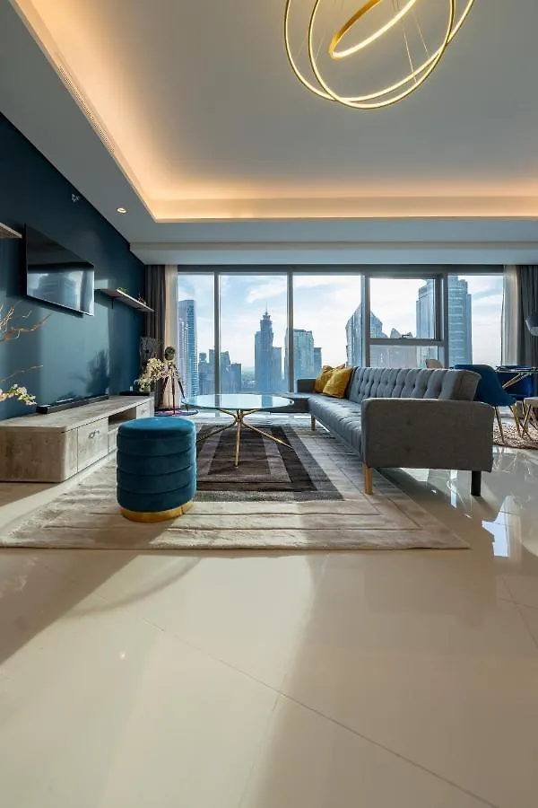 Magical Rooftop Pool In Downtown Dubai With Burj Khalifa & Sea View!
