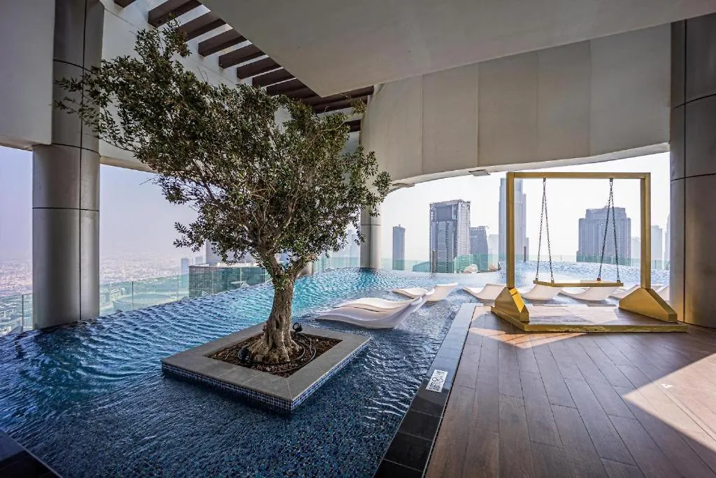 Apartment Magical Rooftop Pool In Downtown Dubai With Burj Khalifa & Sea View!